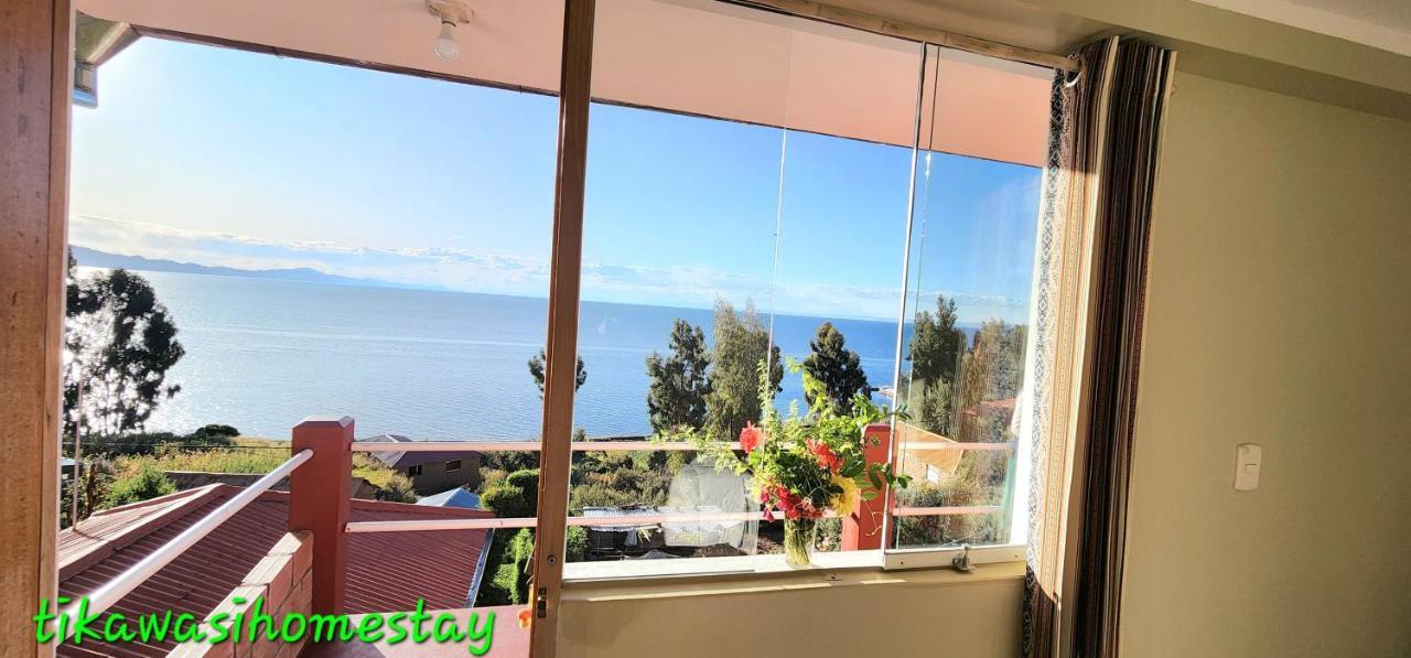 Tikawasi Homestay Comunidad Pueblo Isla Amantani Jose Luis Ocosuyo المظهر الخارجي الصورة
