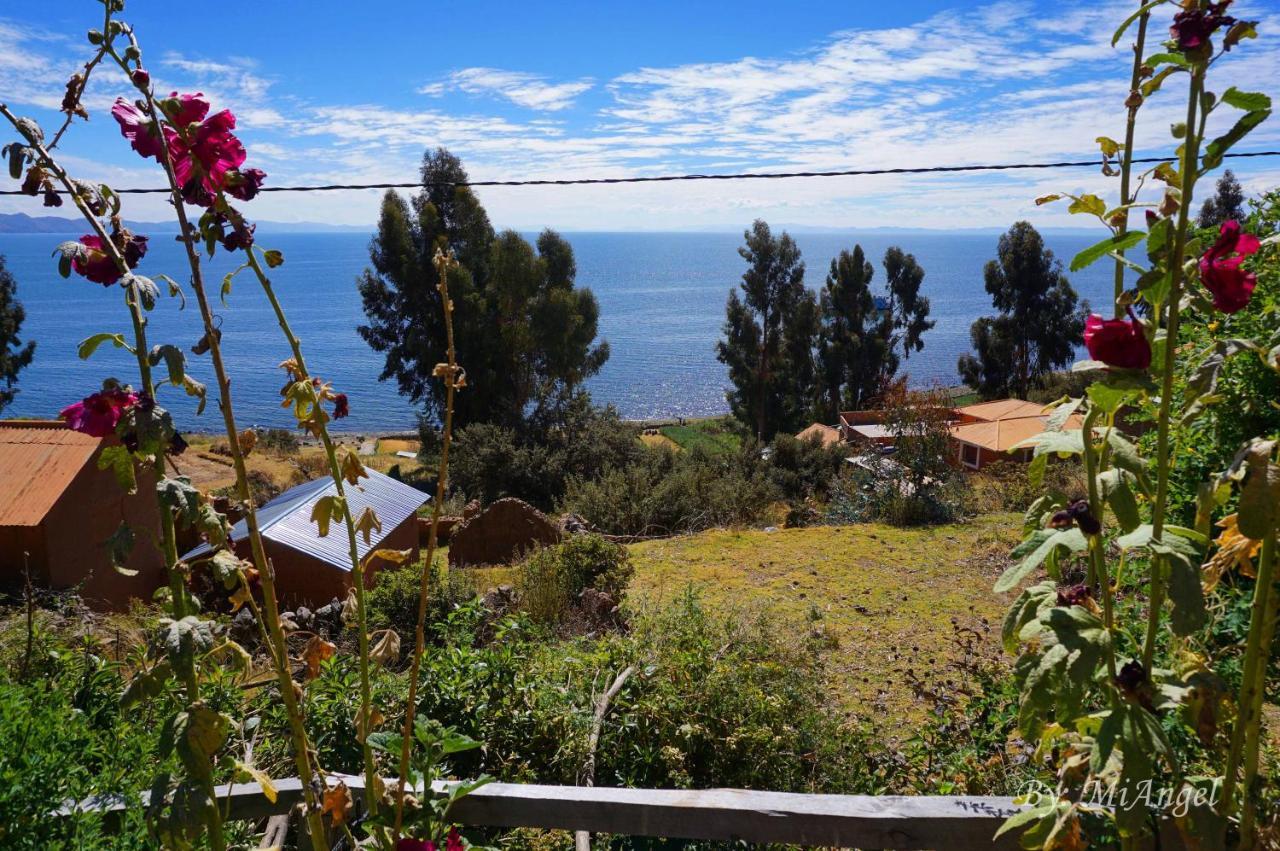 Tikawasi Homestay Comunidad Pueblo Isla Amantani Jose Luis Ocosuyo المظهر الخارجي الصورة
